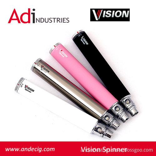 Vision Spinner VV Battery 650/900/1100/1300mAh EGO C Twist VV Battery for E Cigarette in Stock